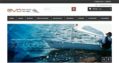 Desktop Screenshot of evosailing.com